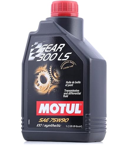 ひろ　3本　MOTUL GEAR 300 LS 1L ギアオイル Motul Gear 300 LS 75w90 1L Transmission/Differential Fluid